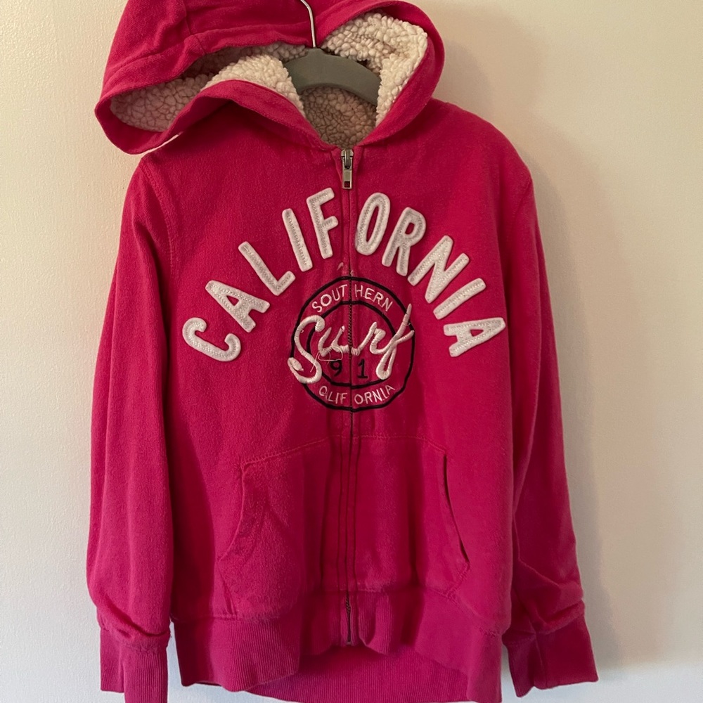 Fleece lined hoodie